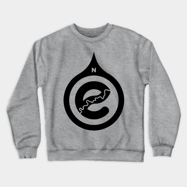 Go North Crewneck Sweatshirt by Edmonton River